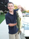 Big Bass I caught in Northern Indiana.Caught him off a top water lure.well over 20 incheswell over 5 pounds