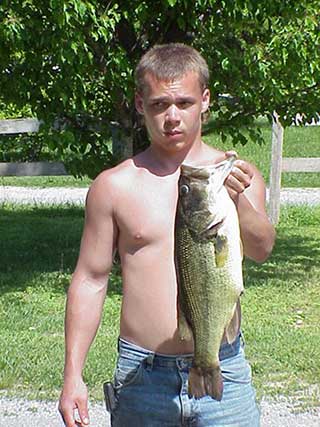 young man with his bass