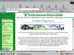 North American Fishing Guides website