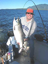 Andys Northern Coho Caught While Trolling Nootka Sound