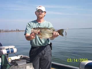 trophy largemouth bass from bass on hook