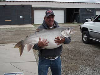 trophy sized lake trout