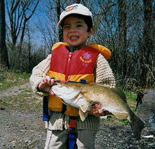 Young Levi's Smallmouth Bass