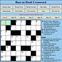 bass on hook fishing crossword puzzle