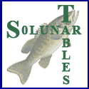 Bass on Hook Solunar Table Information