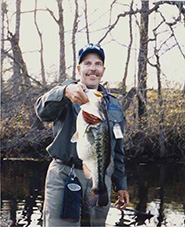 Pro Bass Angler Steve Von Brandt